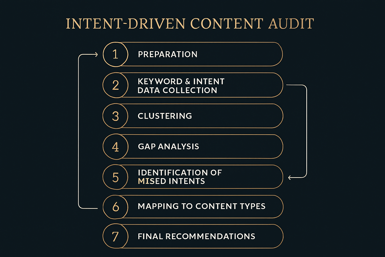 Trust our expert method: a structured audit process to align your website content perfectly with user intent and boost SEO performance.