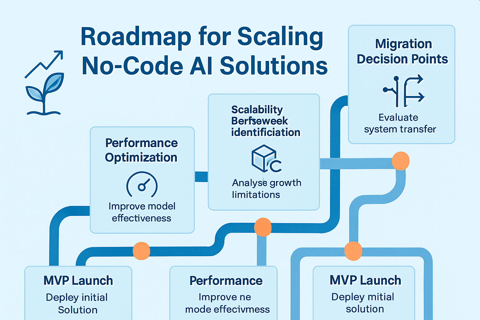 Roadmap voor het schalen van no-code AI oplossingen
