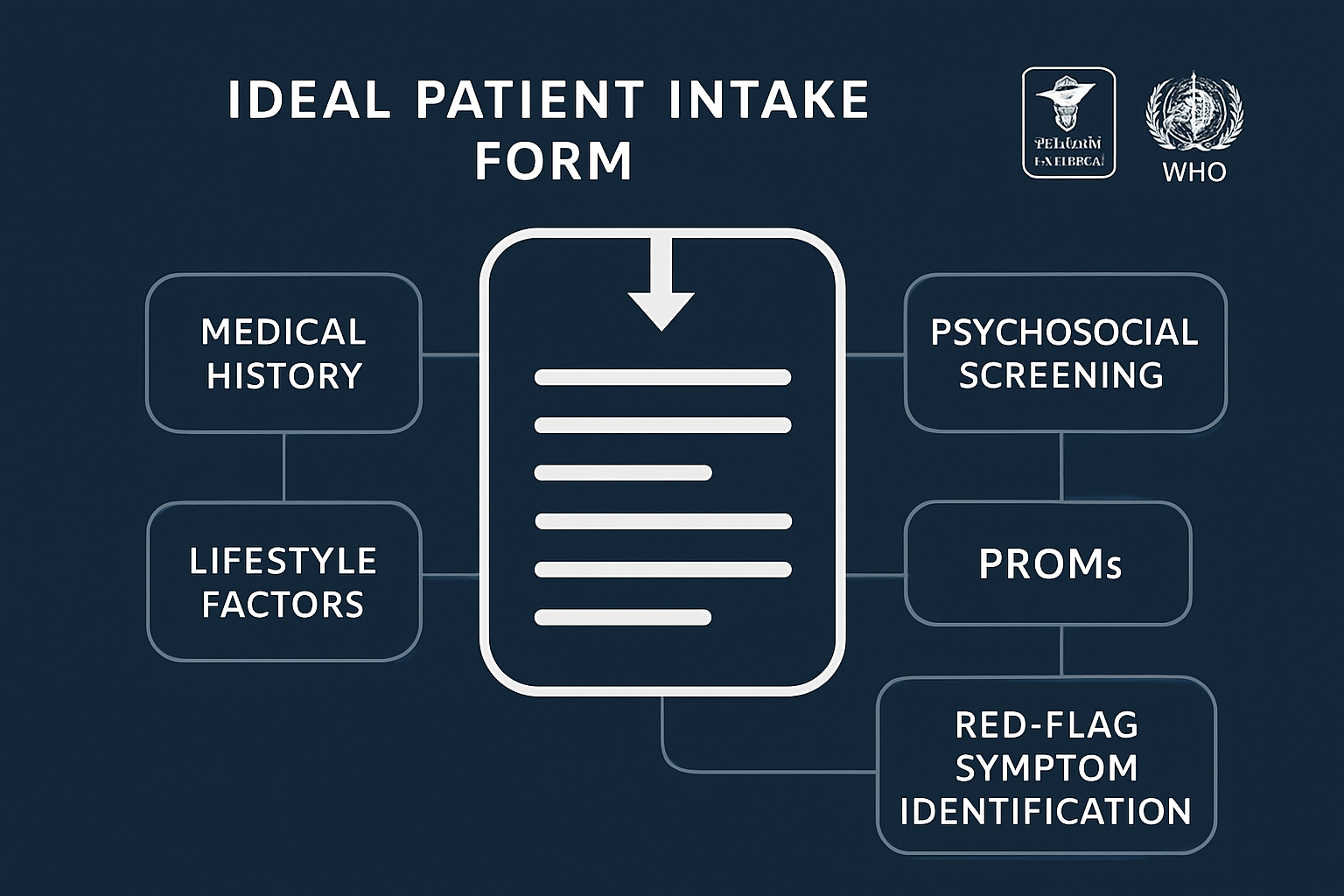 Anatomy of a comprehensive patient intake form